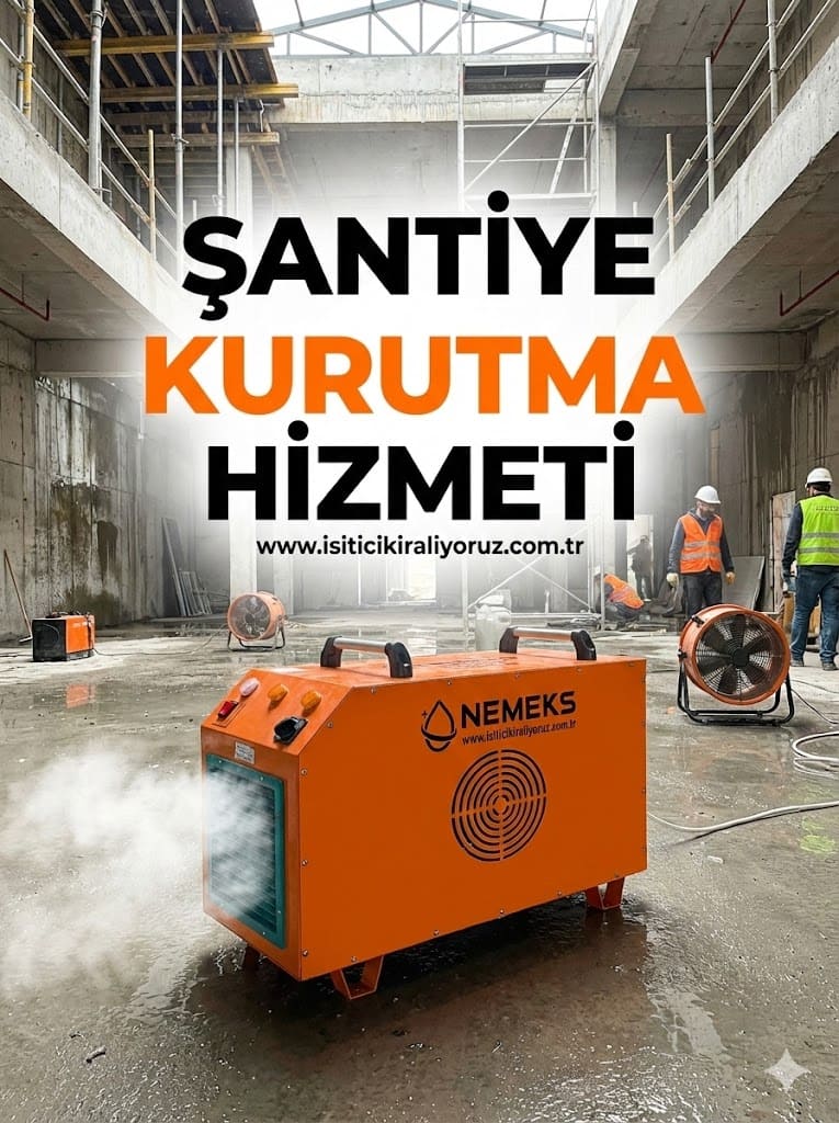 Şantiye Kurutma - Görsel 1